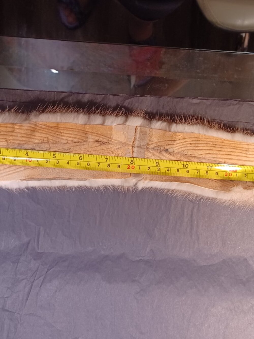 Pieces of Scrap Fur - Mink - Great For Small Projects - Picture 14 of 14